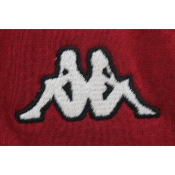 Kappa Womens Sweater Cassis Authentic Sweatshirt Omini Logo Red Size L - Picture 4 of 14